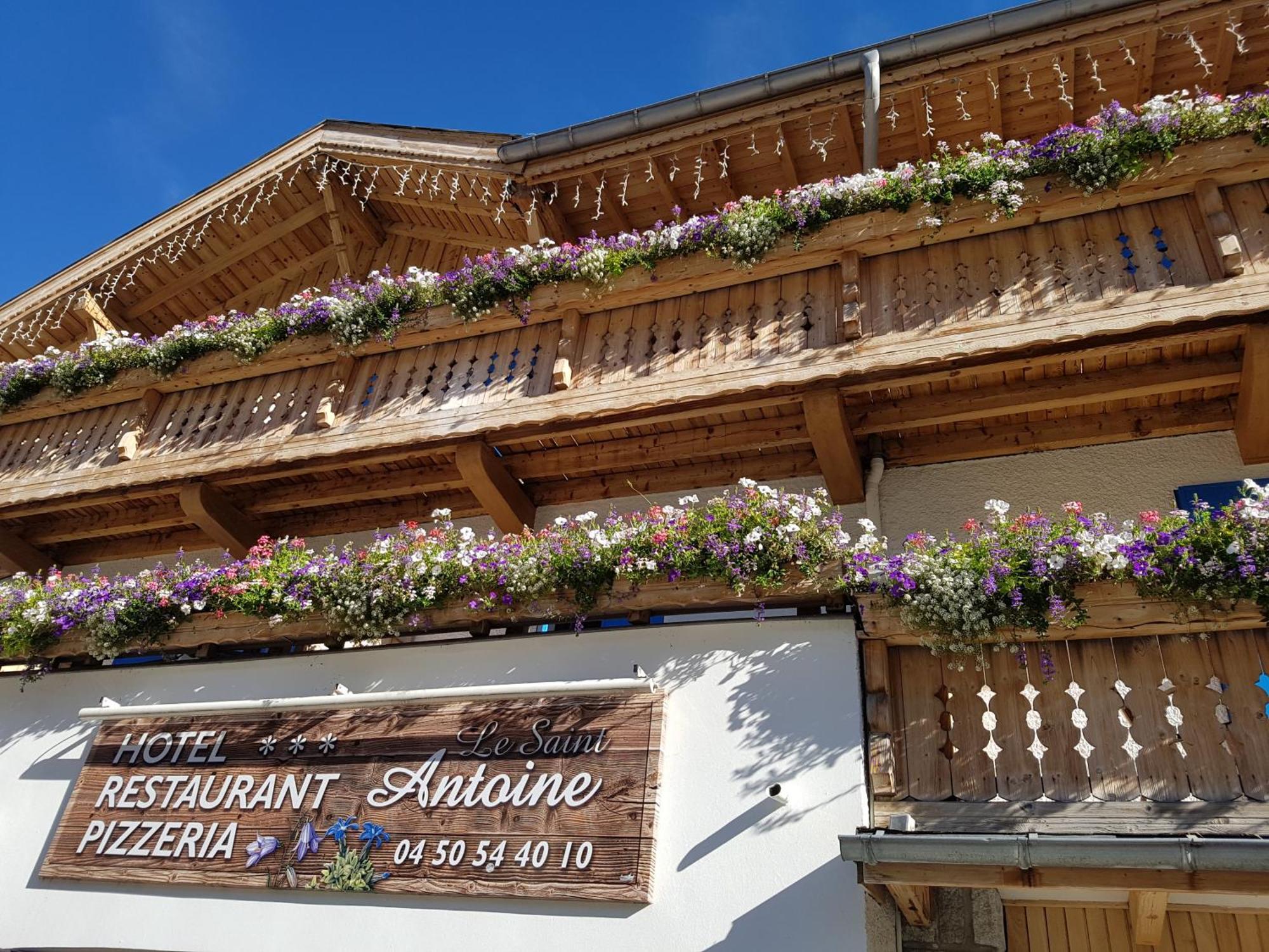 Hotel Le Saint Antoine Les Houches Esterno foto